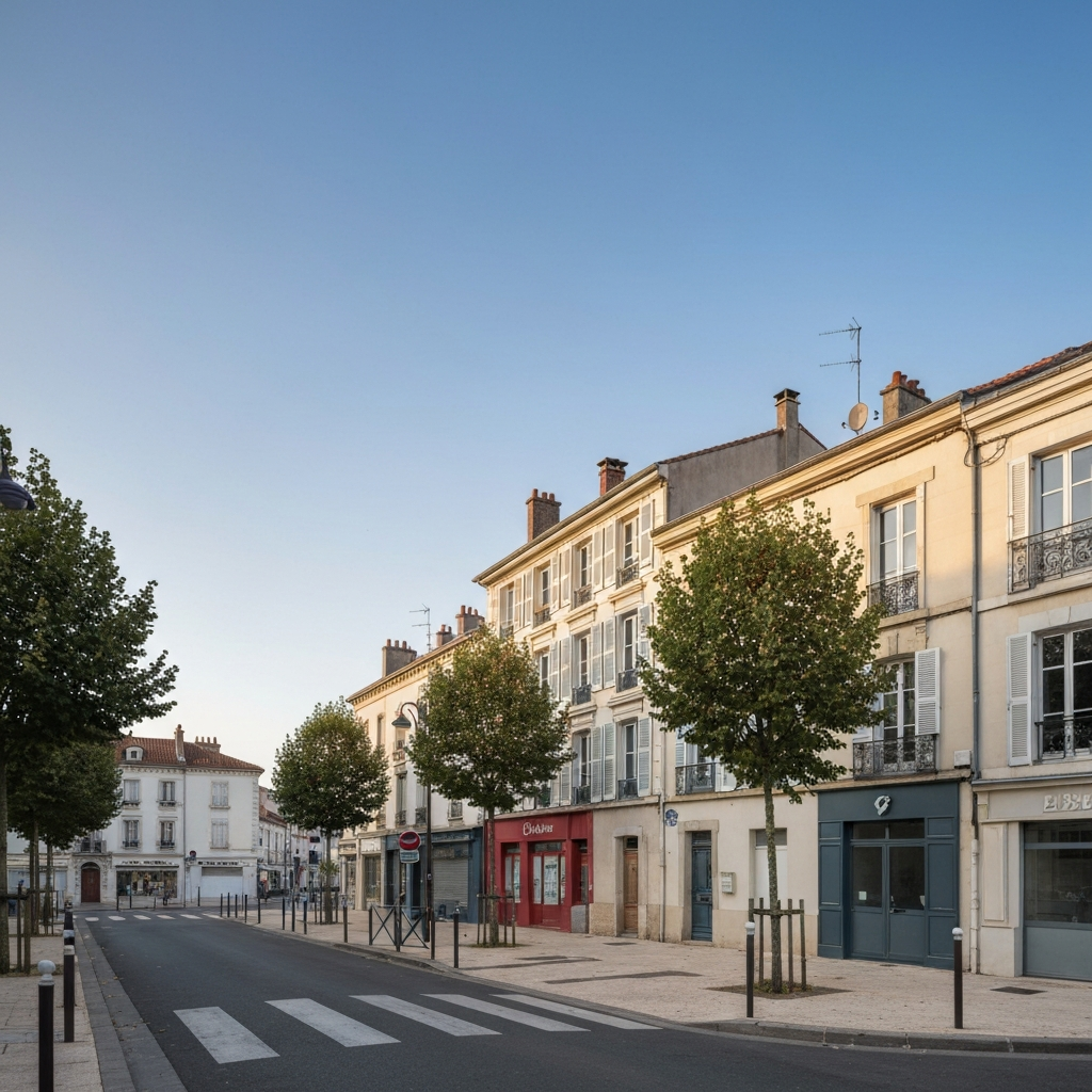 Vue aérienne d'une maison à Auneau pour estimation de la valeur immobilière